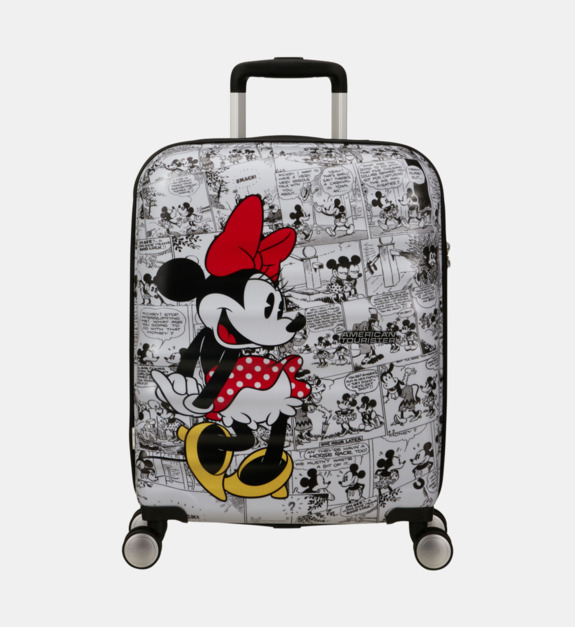 american tourister - Valise rigide cabine Spinner 55.20 4R 55 cm - Blanc