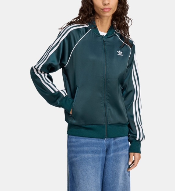 adidas originals - Veste droite zippée signature - Vert