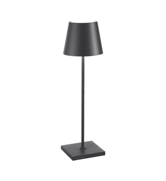 Lampe de table Poldina PRO gris fonçé