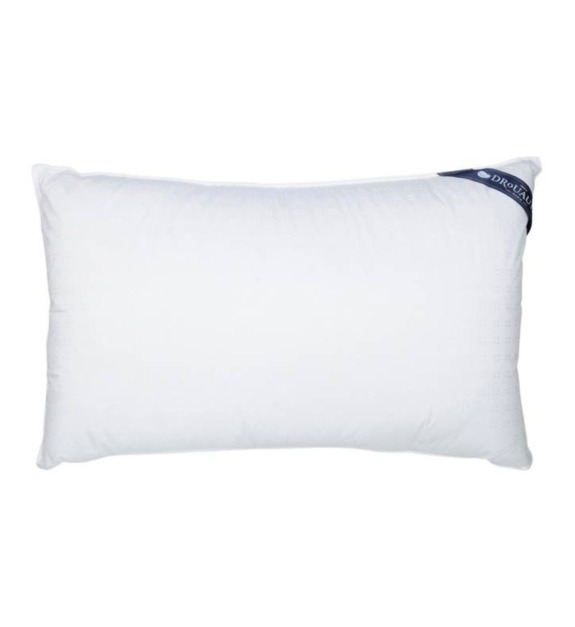 drouault - Oreiller moelleux PLATINIUM naturel duvet d'oie - Blanc
