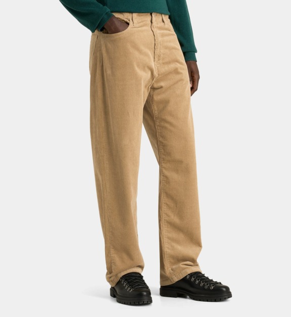 Pantalon Landon velours milleraies