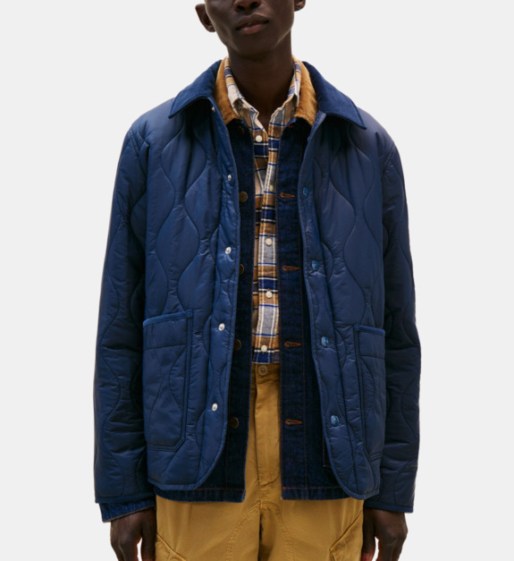 Blouson Onion Quilted droit poches plaquées