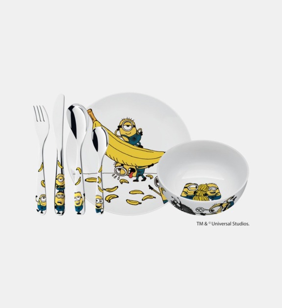 wmf - Les Minions - Set de couverts 6 pièces - Multicolore