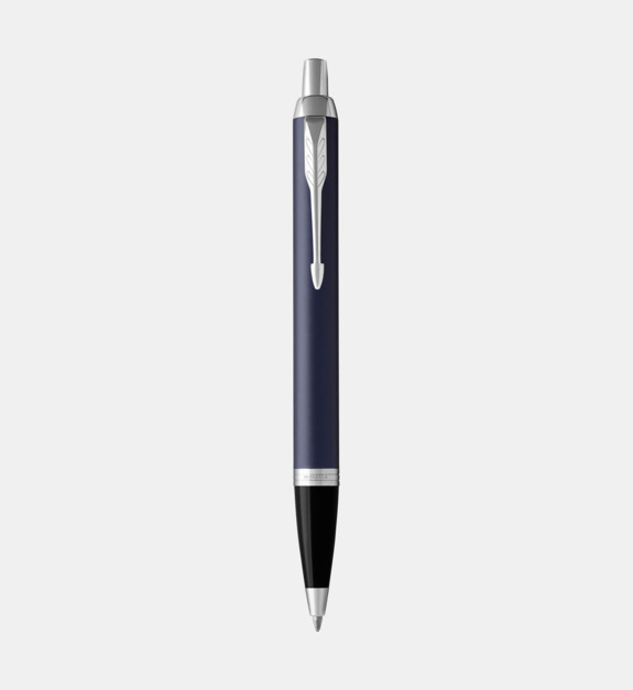 parker - Stylo bille IM bleu mat pointe moyenne - Bleu