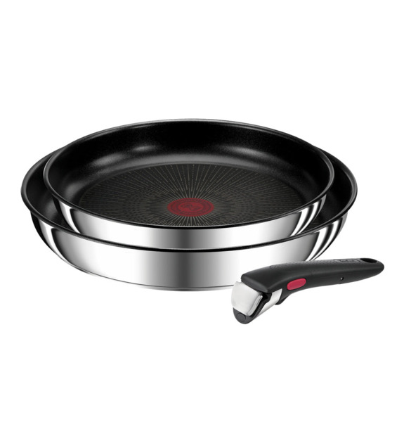 Lot 2 poêles Ø22 26 cm Ingenio Eco Resist