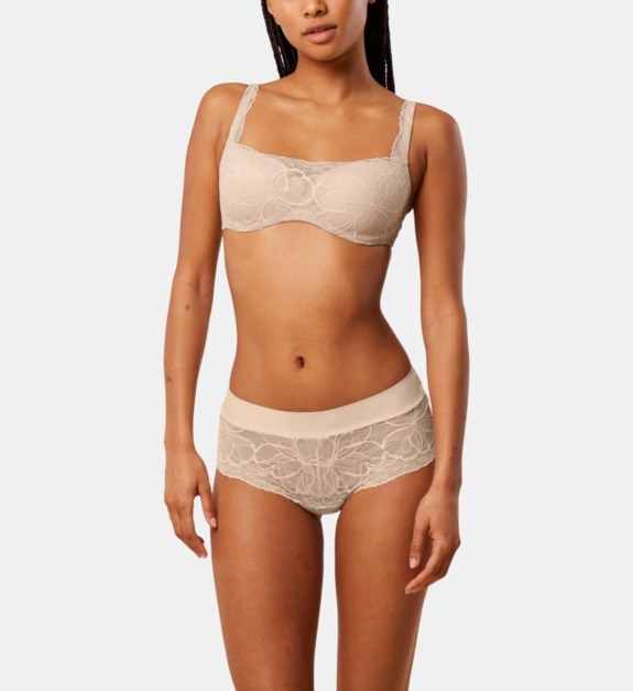 triumph - Soutien-gorge balconnet Body Make-Up Illusion Lace - Beige