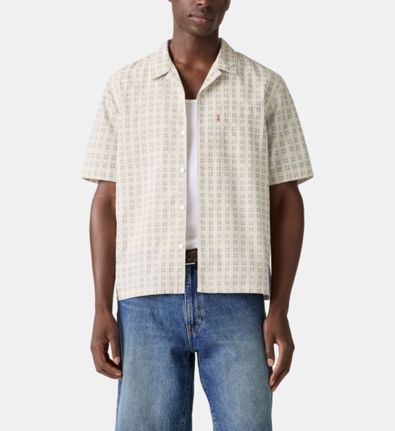 Chemisette droite Sunset géométrique