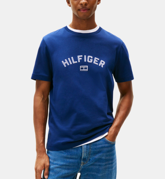 T shirt logo en coton