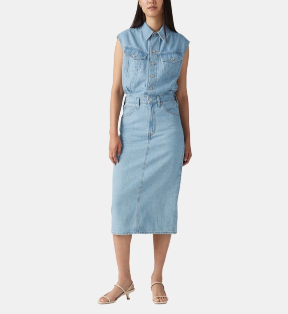 Vêtements Levi' ICONIC SLEEVELESS DRESS pour Accessoires