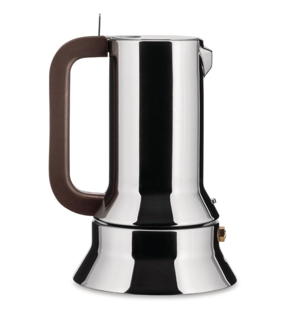 alessi - Cafetière 75 cl Espresso 9090 pour 3 tasses - Argenté