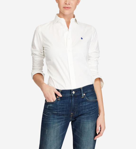 Vêtements Polo Ralph Lauren Chemise en coton popeline pour Accessoires - vue 3