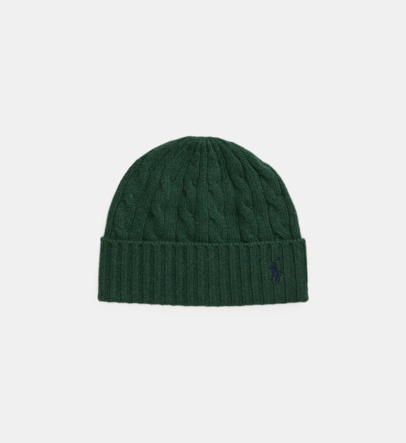 Bonnet maille torsadée signature