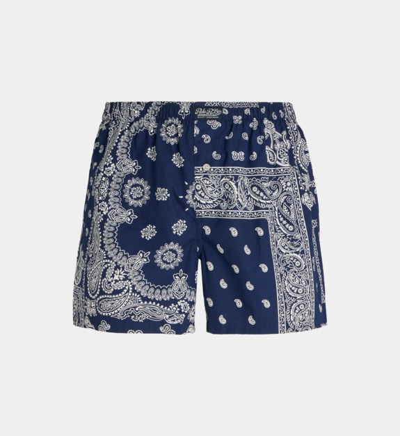 Boxer en coton à motif ethnique - vue 1