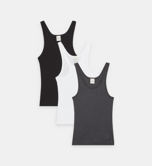 Vêtements Calvin Klein Scoop Neck Cotton Ta LV00QS7493 pour Accessoires - vue 2