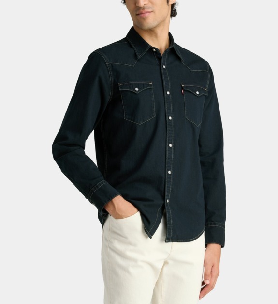 Chemise Barstow Western en coton - vue 5
