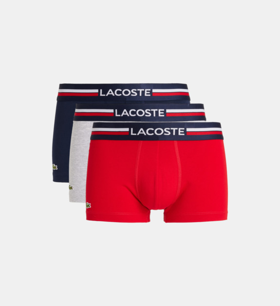Vêtements Lacoste Pack de 3 boxers Lacoste 5H2390 pour Accessoires - vue 2