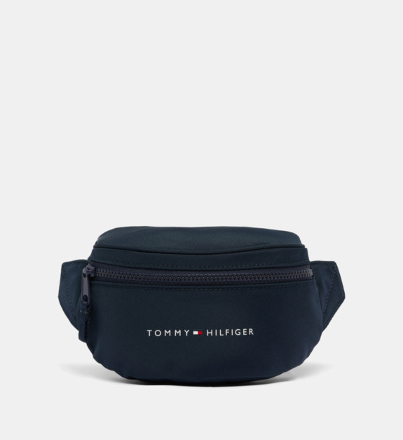tommy hilfiger - Sac banane junior Essential Bumba piqué - Bleu