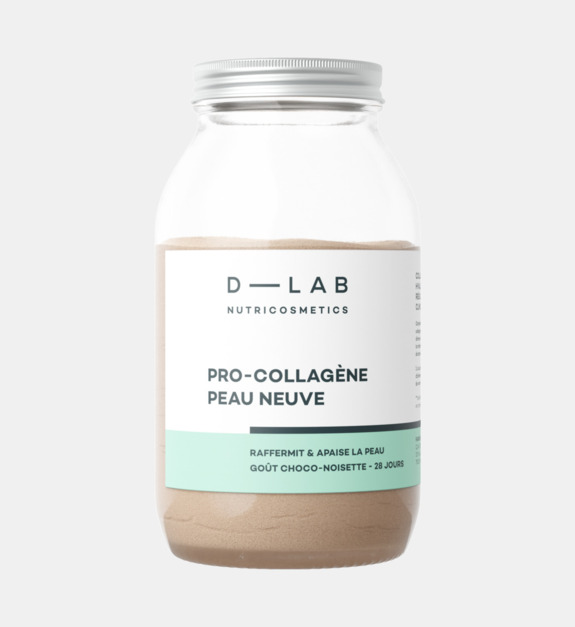 d-lab nutricosmetics - Pro-Collagène - Peau Neuve Raffermit & Appaise la peau -