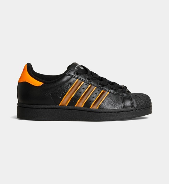 adidas originals - Baskets basses Superstar II en cuir - Noir