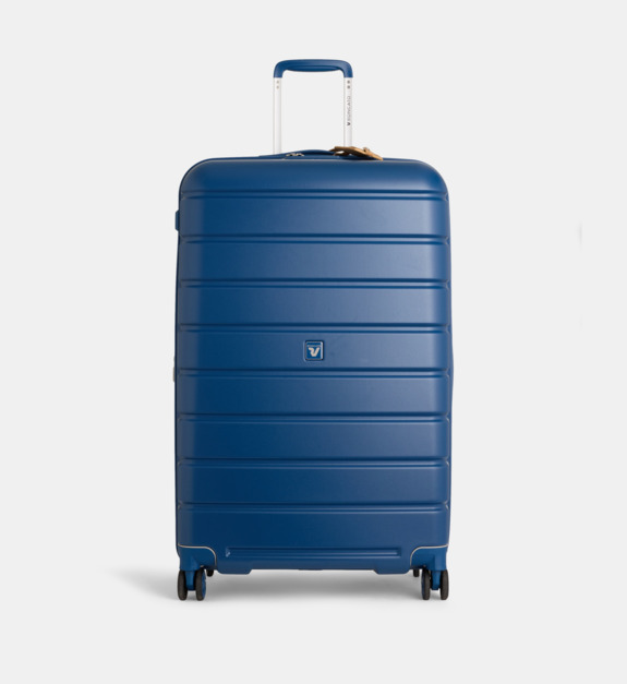 roncato - Grande valise Relife rigide 4R 78 cm - Bleu