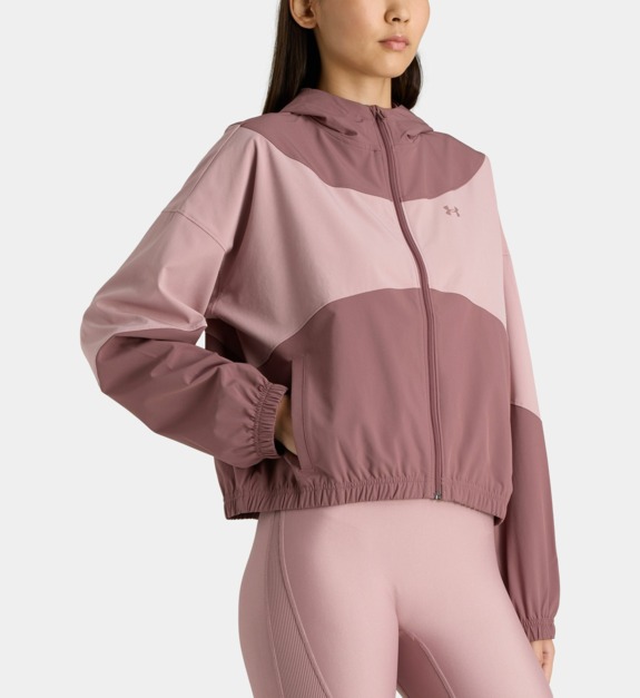 under armour - Blouson Rival polaire - Rose