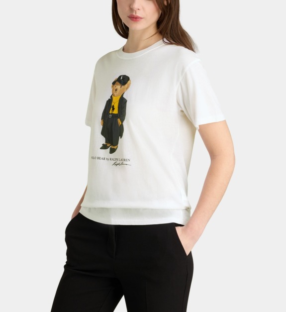 Vêtements Polo Ralph Lauren Knit T Shirt Bear pour - vue 5