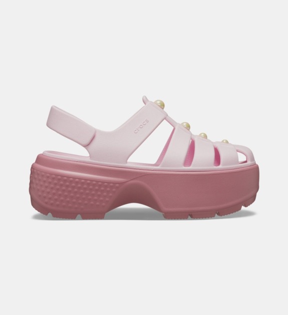 crocs - Sandales Stomp Fisher - Rose