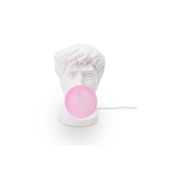 Lampe à poser Wonder times résine H40,5 cm