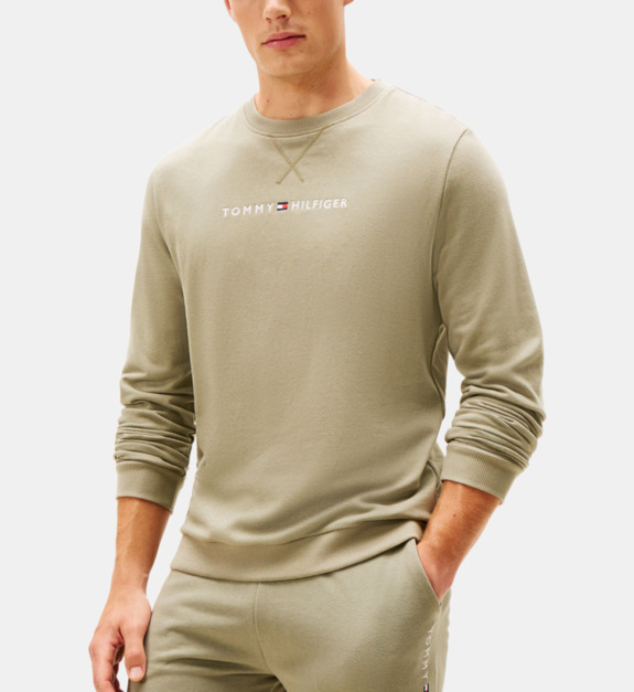 Tommy Hilfiger Sweat Homme Track Top avec Col Ras du Cou - vue 2