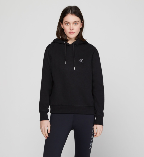 Hoodie droit molletonné - vue 2