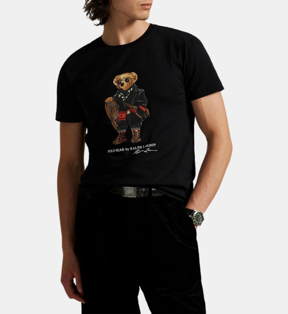 T shirt Polo Ralph Lauren T SHIRT AJUSTE EN COTON POLO BEAR EU - vue 3