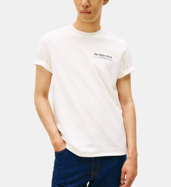 T shirt en coton à imprimé - vue 2