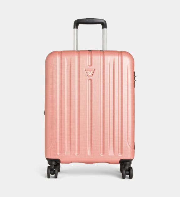 roncato - Valise cabine rigide Kinetic 2.0 4R 55 cm - Rose
