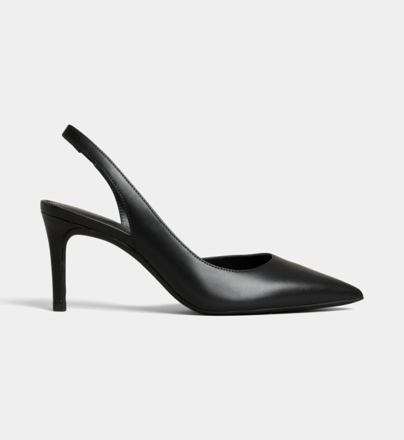 michael kors - Escarpins slingback Alina Flex en cuir - Noir