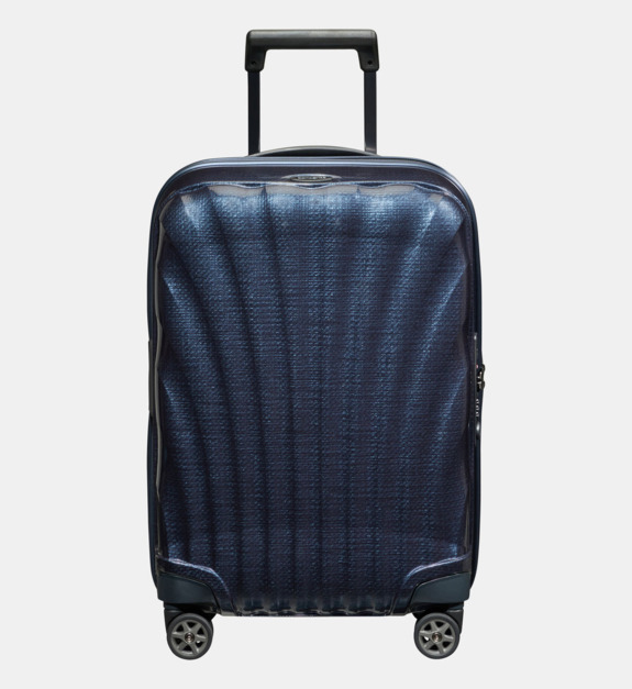samsonite - Valise cabine rigide extensible C-Lite 4R 55 cm - Bleu