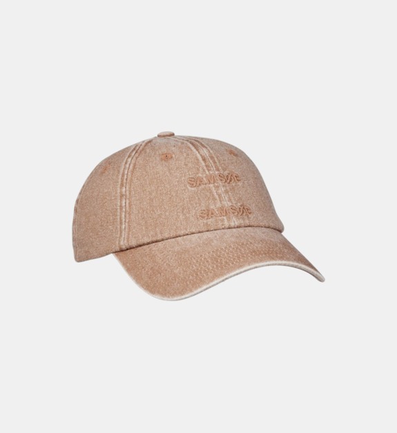 samsoe samsoe - Casquette signature coton bio - Beige