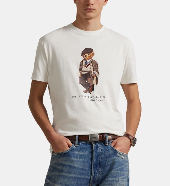 T shirt Polo Ralph Lauren T SHIRT AJUSTE EN COTON POLO RALPH LAUREN CENTER EU - vue 8