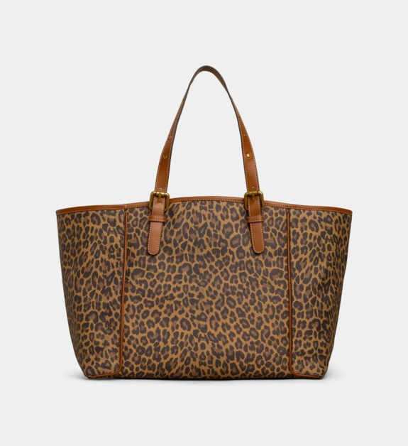 gerard darel - Sac cabas à motif léopard - Beige