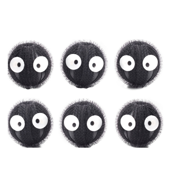 kikkerland - Set de 6 boules anti - cheveux pour machine à laver - Beige