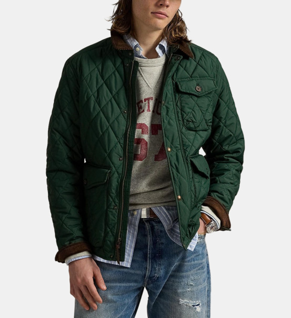 Parka Polo Ralph Lauren BEATON QUILTED JACKET EU - vue 4
