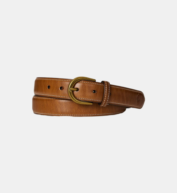 Ceinture classique en cuir signature