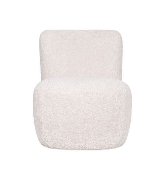 op jet import - Fauteuil Eve Doudou blanc - Blanc