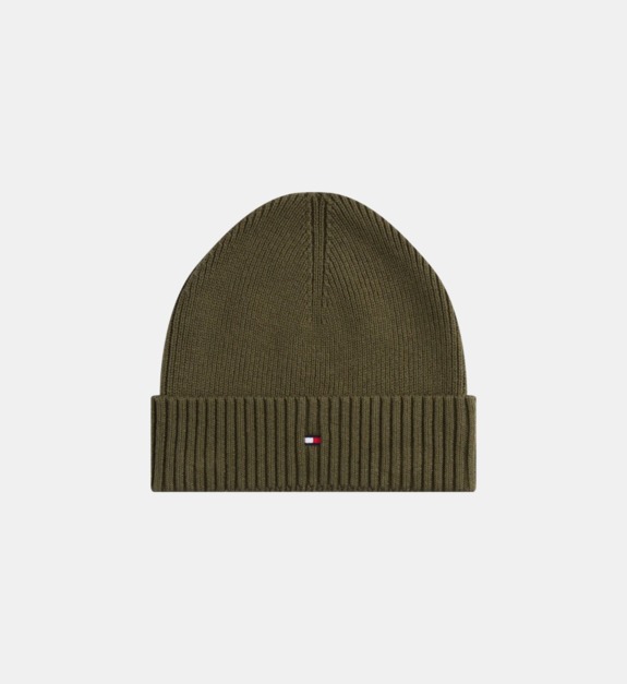 Bonnet coton et cachemire à revers