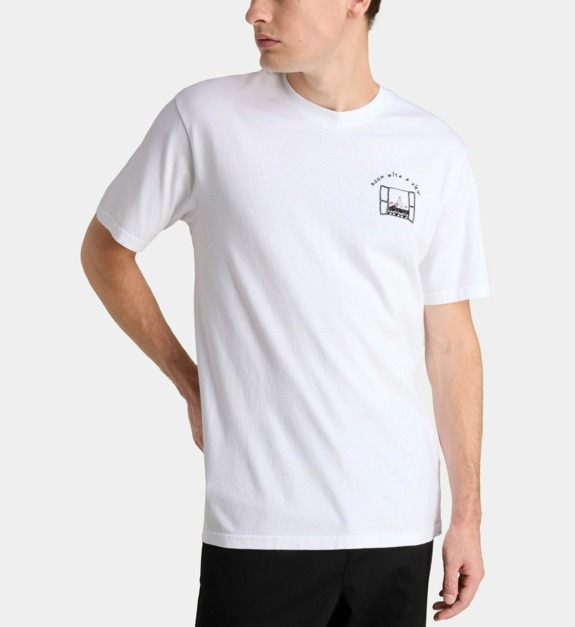maison labiche - T-shirt Patureau Room with View en coton - Blanc