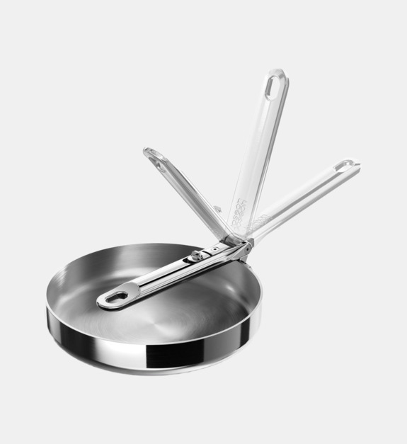 joseph joseph - Space - Poêle - Ø20 cm - Argenté