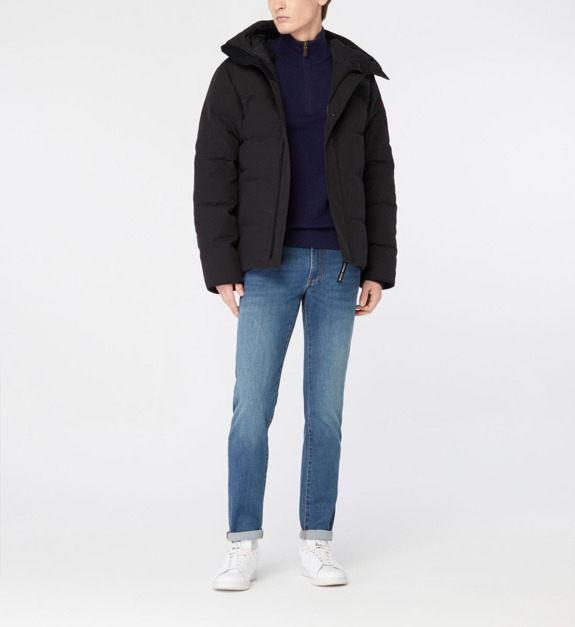 Parka courte MacMillan capuche matelassée