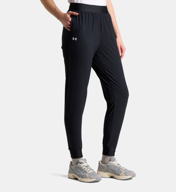 Pantalon Under Armour Pantalon Tissé Taille Haute Rival D'Ua EU - vue 3