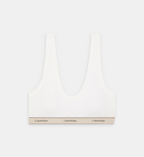 Brassière signature en coton - vue 2