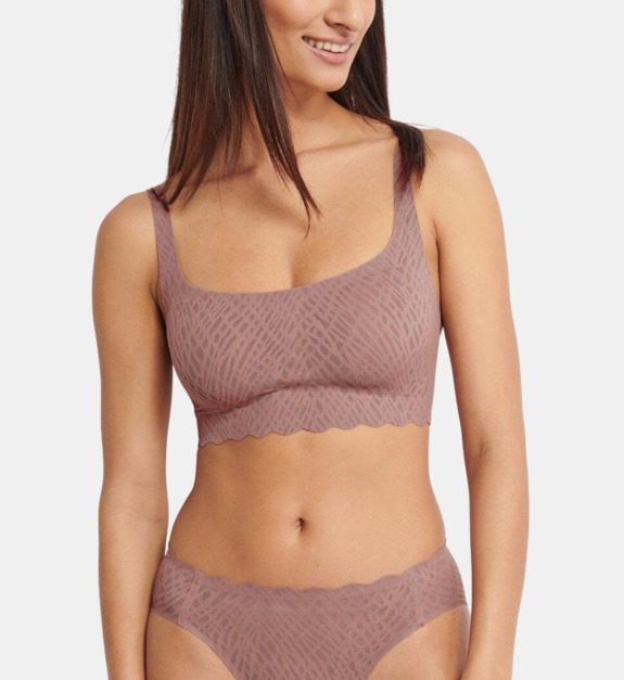 sloggi - Brassière Zero Feel Bliss - Marron