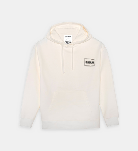 galeries lafayette - Louis Gabriel Nouchi pour Galeries Lafayette - Sweat signature 130 ans - Blanc